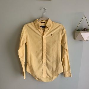 Yellow Ralph Lauren button up